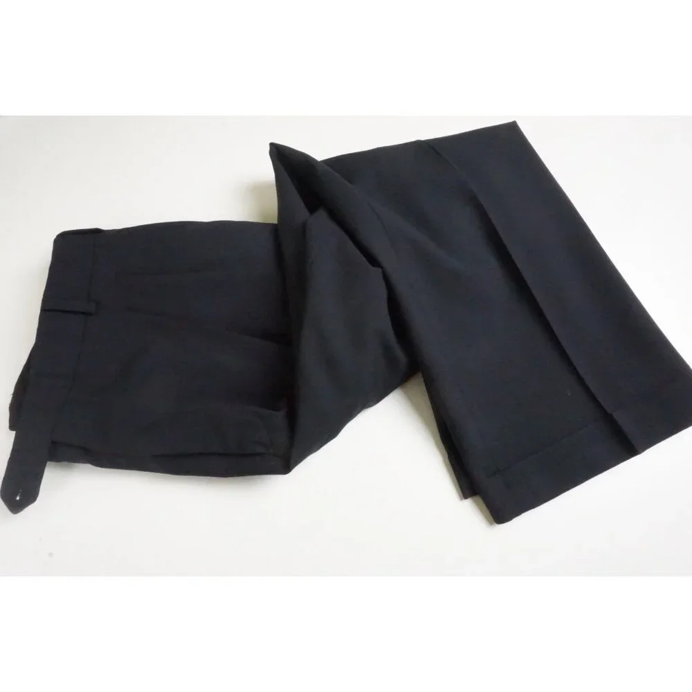 Brooks Brothers 346 Stretch Navy Blue Wool Blend 2 Pc Suit Jacket Pants Sz 41R